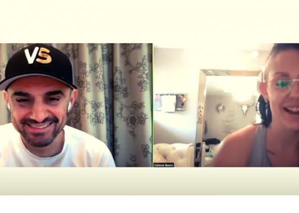 Gary-Vee-With-Celeste-Bonin
